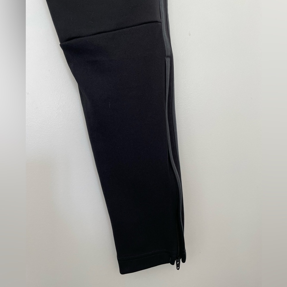 Adidas Black Trackpants with Grey Stripes Size S - Picture 4 of 6
